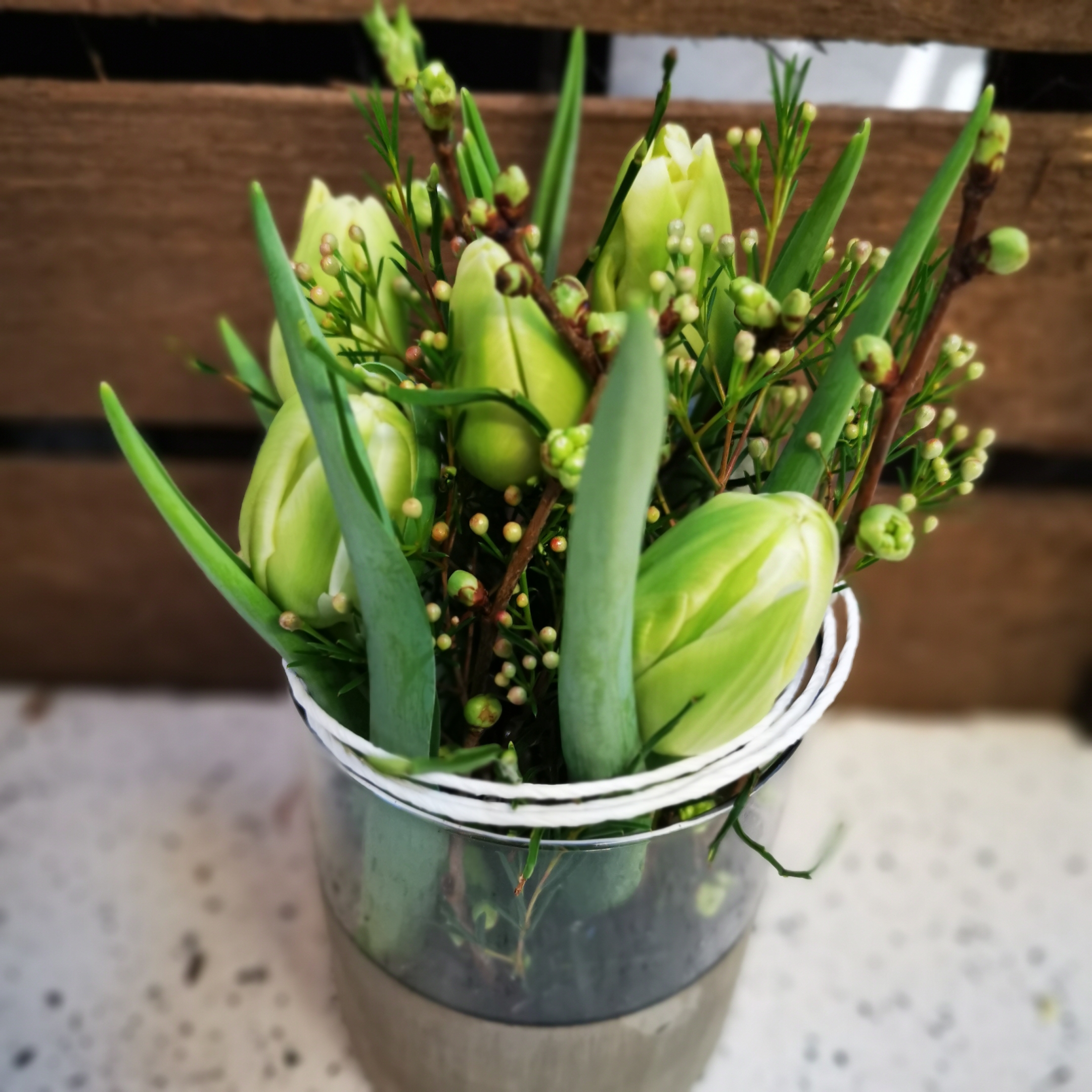 Tulpen im Glas Bild 2